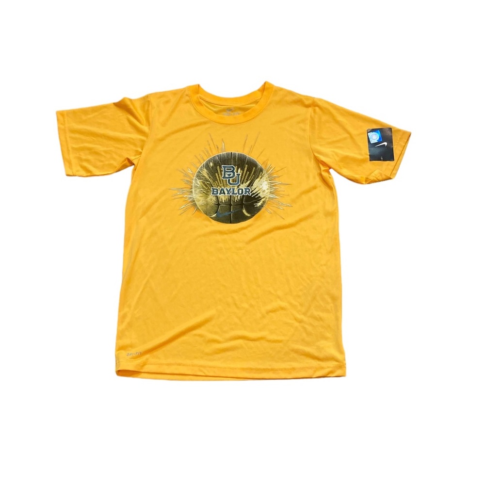 Baylor Bears Basketball Nike Youth Dri‎ Fit Shirt Large